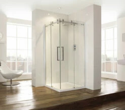 Aquaglass Plus 8mm Frameless Corner Entry Enclosure -Duravit Sales Shop M700 2020 12 7 13 7 24 244