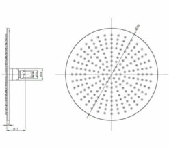 Crosswater MPRO Fixed Shower Head -Duravit Sales Shop M700 2020 8 14 8 10 56 608
