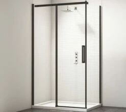 Merlyn Black 2000mm Height Sliding Shower Door -Duravit Sales Shop M700 2020 8 7 9 42 25 103