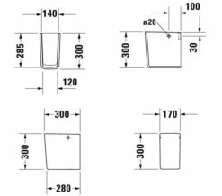 Duravit Me-By-Starck 450mm Wide Handrise Basin 5 Duravit Me-By-Starck 450mm Wide Handrise Basin -Duravit Sales Shop M700 2020 9 26 11 25 5 476