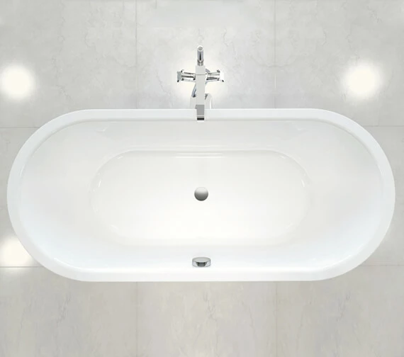 Kaldewei Ambiente Classic Duo Oval 1700mm Double Ended Steel Bath White 4 Kaldewei Ambiente Classic Duo Oval 1700mm Double Ended Steel Bath White - Image 4