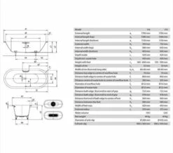 Kaldewei Ambiente Classic Duo Oval 1700mm Double Ended Steel Bath White