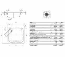 Kaldewei Advantage Sanidusch Square Steel Shower Tray White -Duravit Sales Shop M700 2021 10 4 14 16 47 220