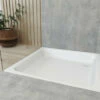 Kaldewei Advantage Sanidusch 900mm Rectangular Steel Shower Tray White