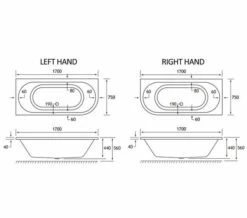 Joseph Miles Biscay Beauforte Reinforced Double Ended White Bath 7 Joseph Miles Biscay Beauforte Reinforced Double Ended White Bath -Duravit Sales Shop M700 2021 11 27 9 20 36 662