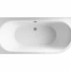 Joseph Miles Biscay Double Ended White 5mm Acrylic Bath