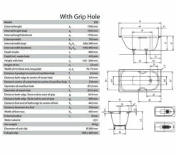 Kaldewei Advantage Saniform Plus 1700 X 750mm Single Ended Steel Bath White -Duravit Sales Shop M700 2021 11 3 7 40 24 551