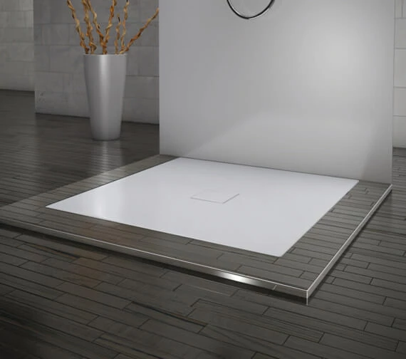 Kaldewei Avantgarde Conoflat 1600mm Rectangular Steel Shower Tray White 4 Kaldewei Avantgarde Conoflat 1600mm Rectangular Steel Shower Tray White - Image 4