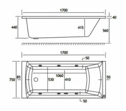 Joseph Miles Rockall Beauforte Reinforced Single Ended 6 Jet Whirlpool Bath White 11 Joseph Miles Rockall Beauforte Reinforced Single Ended 6 Jet Whirlpool Bath White -Duravit Sales Shop M700 2021 12 14 14 7 46 671