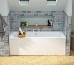 Joseph Miles Portland Double Ended Rectangular White Bath - 5mm Acrylic -Duravit Sales Shop M700 2021 12 15 10 55 55 810