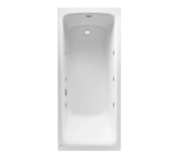 Joseph Miles Rockall Beauforte Reinforced Single Ended 6 Jet Whirlpool Bath White 2 Joseph Miles Rockall Beauforte Reinforced Single Ended 6 Jet Whirlpool Bath White - Image 2