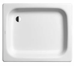 Kaldewei Advantage Sanidusch 800mm Rectangular Steel Shower Tray White