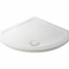 Nuie Pearlstone 850 X 850mm Single Entry White Shower Tray