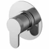 Nuie Arvan Round Concealed 2-3-4 Diverter Way Chrome