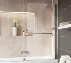 Lakes Classic Square Bath Screen 800 X 1500mm Silver -Duravit Sales Shop M700 2021 3 2 8 50 38 358