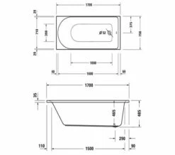 Duravit D-Neo Jet System Single Ended Bathtub -Duravit Sales Shop M700 2021 4 23 11 45 35 720