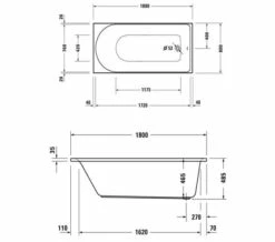 Duravit D-Neo Jet System Single Ended Bathtub -Duravit Sales Shop M700 2021 4 23 11 46 13 772
