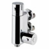 Nuie Vertical Thermostatic Chrome Bar Shower Valve