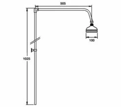 Nuie Traditional Rigid Riser Shower Kit -Duravit Sales Shop M700 2021 4 29 9 25 52 340