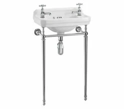 Burlington Edwardian 510mm Cloakroom Basin And Wash Stand