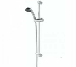 Bristan Chrome Slide Rail Shower Kit With Rub Clean Handset