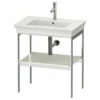 Duravit White Tulip Floor-Standing Metal Console