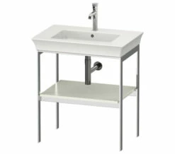 Duravit White Tulip Floor-Standing Metal Console