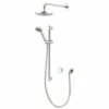 Aqualisa Quartz Slide Rail Kit With Digital Concealed Valve And Shower Head