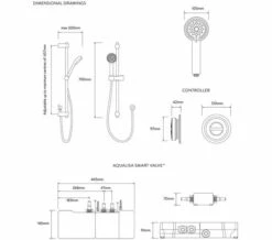 Aqualisa Quartz Classic Smart Concealed Shower With Slide Rail Kit -Duravit Sales Shop M700 2021 9 16 13 57 58 724