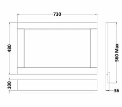 Hudson Reed Old London 680mm End Bath Panel -Duravit Sales Shop M700 2021 9 16 8 16 11 662