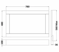 Hudson Reed Old London 680mm End Bath Panel -Duravit Sales Shop M700 2021 9 16 8 16 25 767