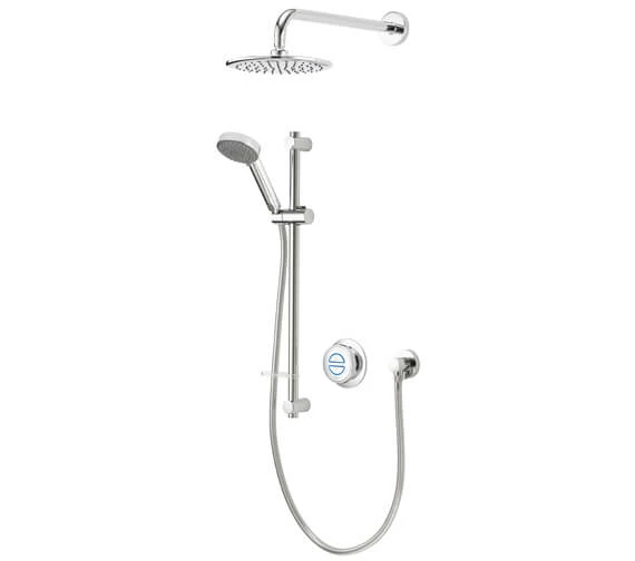 Aqualisa Quartz Classic Smart Concealed Valve With Riser Rail And Shower Head 1 Aqualisa Quartz Classic Smart Concealed Valve With Riser Rail And Shower Head