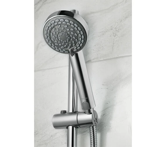 Aqualisa Quartz Classic Smart Concealed Valve With Riser Rail And Shower Head 6 Aqualisa Quartz Classic Smart Concealed Valve With Riser Rail And Shower Head - Image 6