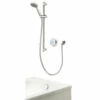 Aqualisa Quartz Classic Smart Concealed Valve With Riser Rail And Bath Filler
