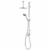 Aqualisa Quartz Classic Exposed Riser Rail With Digital Valve And Ceiling Head