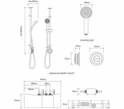 Aqualisa Quartz Classic Smart Digital Exposed Shower Set -Duravit Sales Shop M700 2021 9 17 7 48 13 692