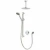 Aqualisa Quartz Classic Smart Concealed Shower Valve With Exposed Riser Rail