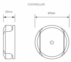 Aqualisa Optic Q Smart Shower Wireless Remote Control Black -Duravit Sales Shop M700 2021 9 20 15 47 14 891