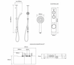 Aqualisa ISystem Smart Exposed Shower Valve With Kit -Duravit Sales Shop M700 2021 9 23 7 48 22 484