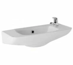 Kartell K-Vit 510 X 275mm White Short Projection Basin