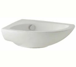 Kartell K-Vit G4K 515 X 410mm White Corner Basin