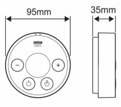 Mira Platinum Dual Wireless Controller Black -Duravit Sales Shop M700 2021 9 3 15 12 8 323