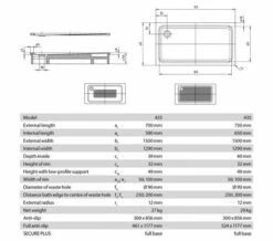 Kaldewei Ambiente Superplan XXL 1500mm Rectangular Steel Shower Tray White -Duravit Sales Shop M700 2021 9 30 7 23 39 17