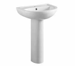 Joseph Miles Viva White Basin With Pedestal -Duravit Sales Shop M700 2022 1 1 7 45 10 869