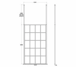 Hudson Reed Black Frame Shower Screen And Ceiling Post -Duravit Sales Shop M700 2022 1 21 8 32 25 73