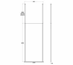 Hudson Reed Walk-In Wetroom Screen With Chrome Ceiling Post -Duravit Sales Shop M700 2022 1 21 9 42 37 680