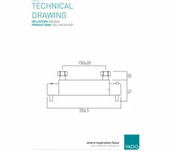 Vado Celsius Chrome 1 Outlet Exposed Thermostatic Bar Shower Mixer Valve -Duravit Sales Shop M700 2022 1 7 14 16 40 957