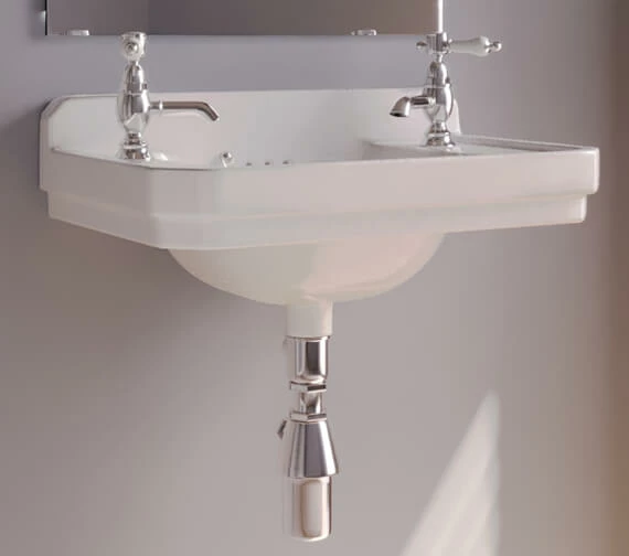 Burlington Edwardian 510mm Cloakroom Basin 1 Burlington Edwardian 510mm Cloakroom Basin