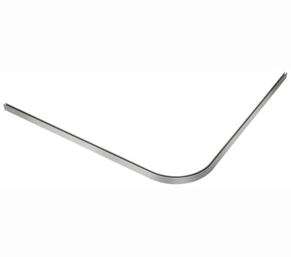 Croydex Professional Profile 400 Standard L Shaped Silver Shower Rail 8 Croydex Professional Profile 400 Standard L Shaped Silver Shower Rail - Image 8