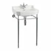 Burlington Edwardian 560 X 470mm Rectangular Basin And Washstand